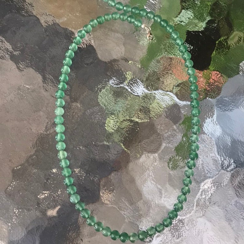 Crystal necklace Flourite necklace gift for her gift for Birthday Prom Graduation gift Wedding jewellery Bridesmaids