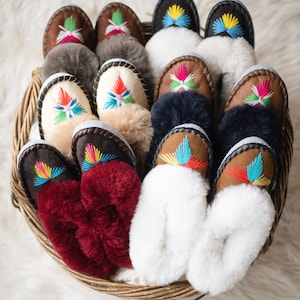 Lucky Dip Women's Sheepskin Slippers image 7