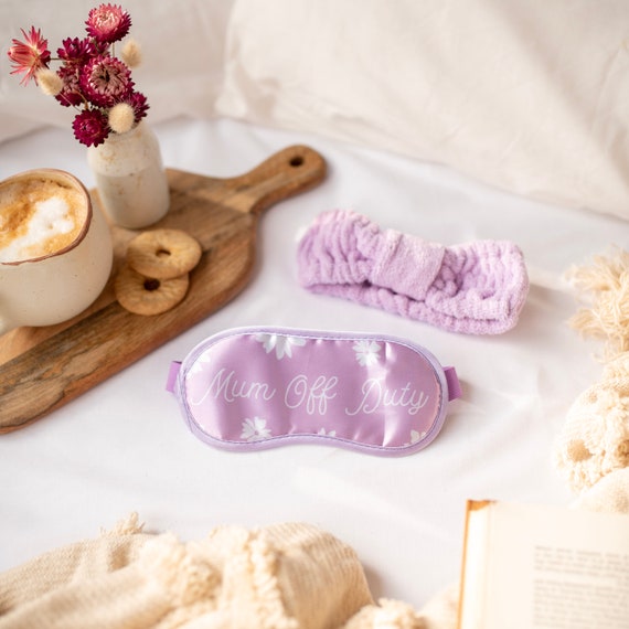 Mums off Duty Eye Mask Headband Set ONAIE Etsy Ireland