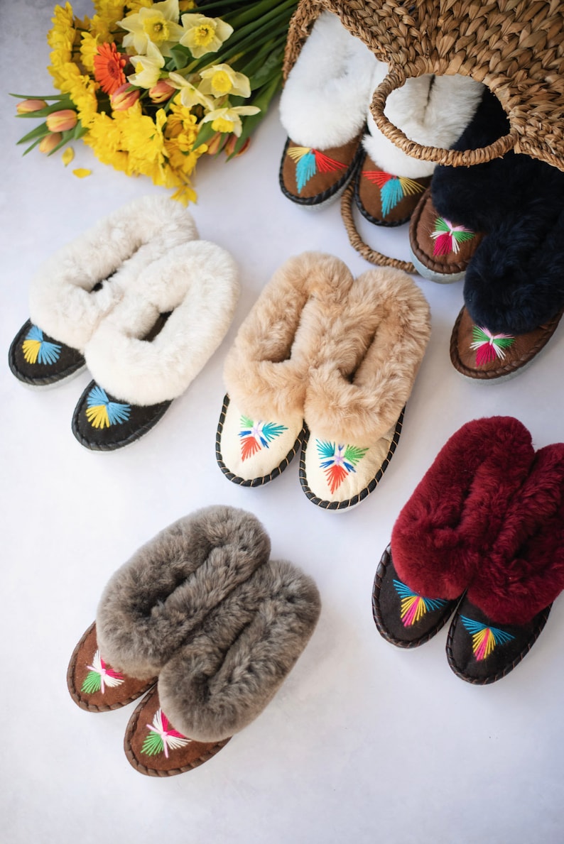 Lucky Dip Women's Sheepskin Slippers image 9