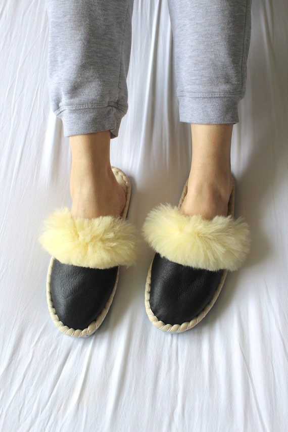 sheepskin mules