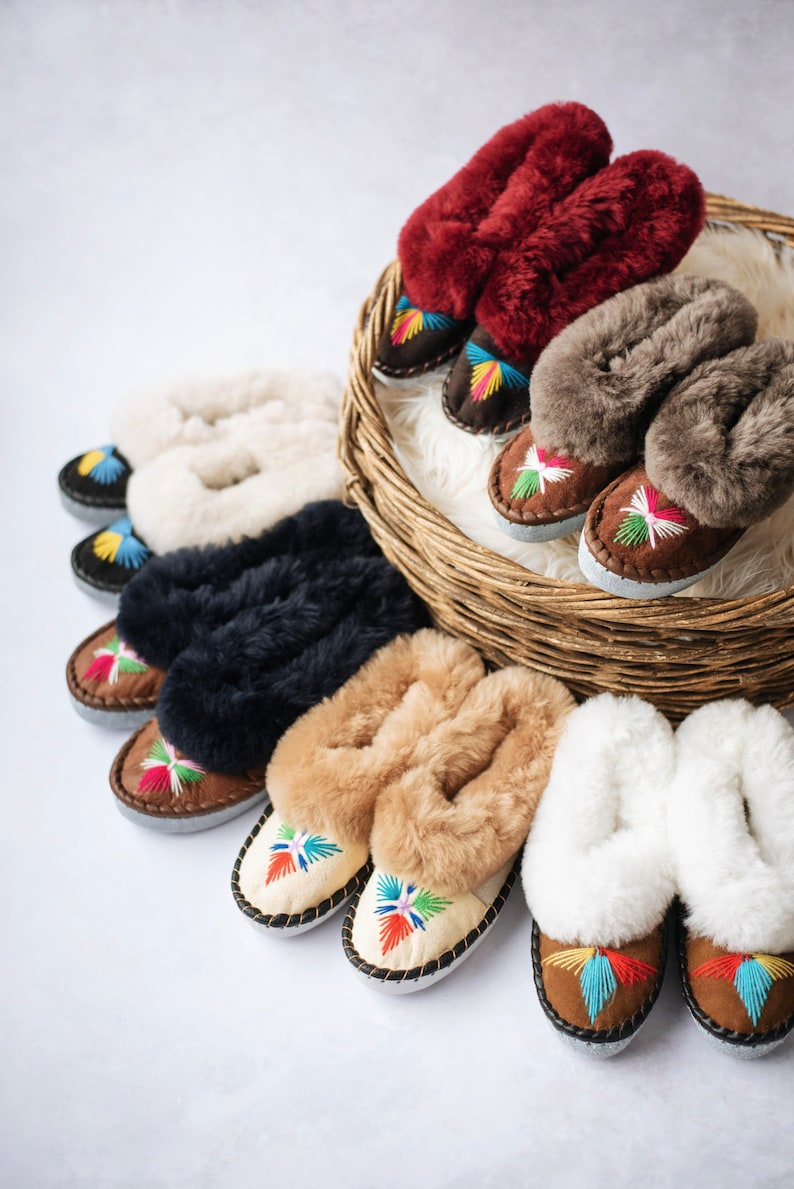 Lucky Dip Women's Sheepskin Slippers image 4