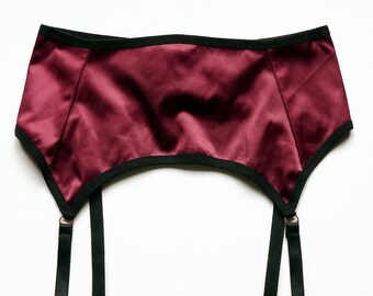 Rosa Strapshalter mit Strapse Pink Strapsgürtel Strumpfhalter Dessous