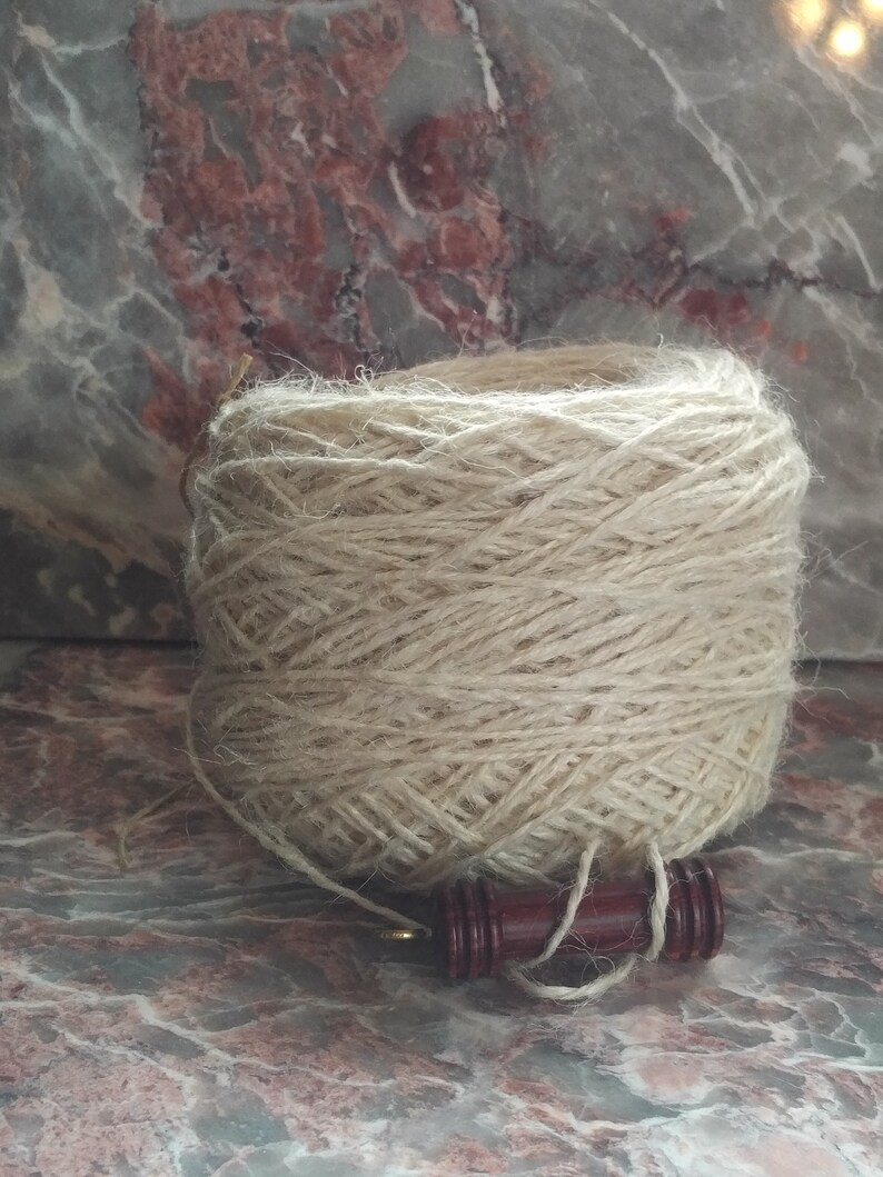 100 Pineapple Piña fiber yarn a coarse 2 ply DK weight yarn Etsy