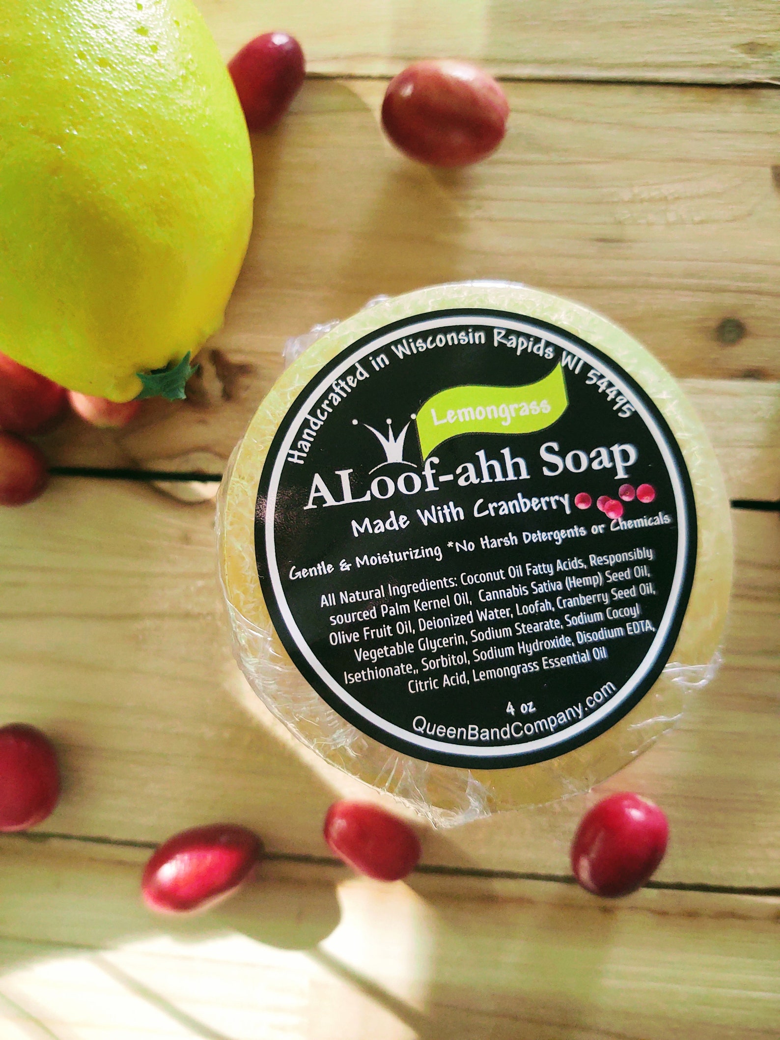 Aloofahh Soap Lemongrass Loofah Soap Natural Exfoliating Etsy