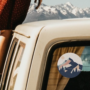 Sticker Bergen Bos Camper Van Bumper Sticker Laptop Sticker Sticker Sticker
