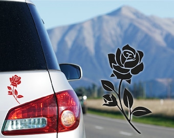 Rose Aufkleber Sticker Decal Auto Laptop