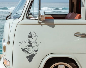 Autoaufkleber Leuchtturm