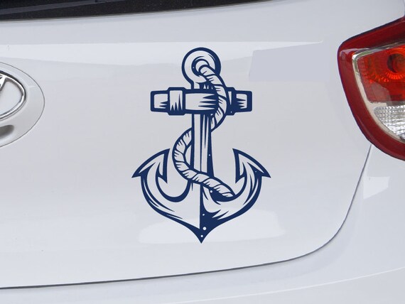 Anchor on sale car decal