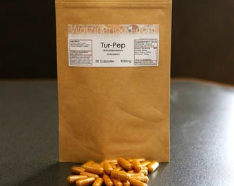Gélules Bio Curcuma Poivre Noir Cannelle Haute Concentration 900mg