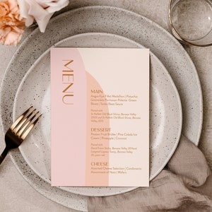Menu na wieczór panieński, Menu boho, Menu weselne, Menu na brunch dla panny młodej, Menu wieczoru panieńskiego, Menu na przyjęcie kobiece, Menu drinków w stylu boho, Nakrycie stołu