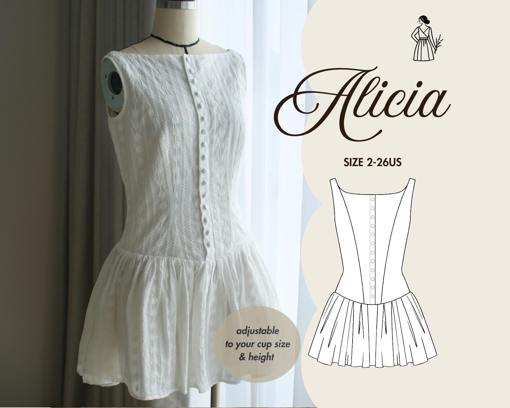 Womens Drop Waist Dresses