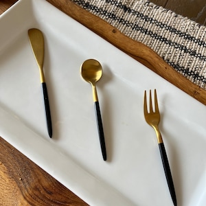 Charcuterie board - mini spoon/fork/knife