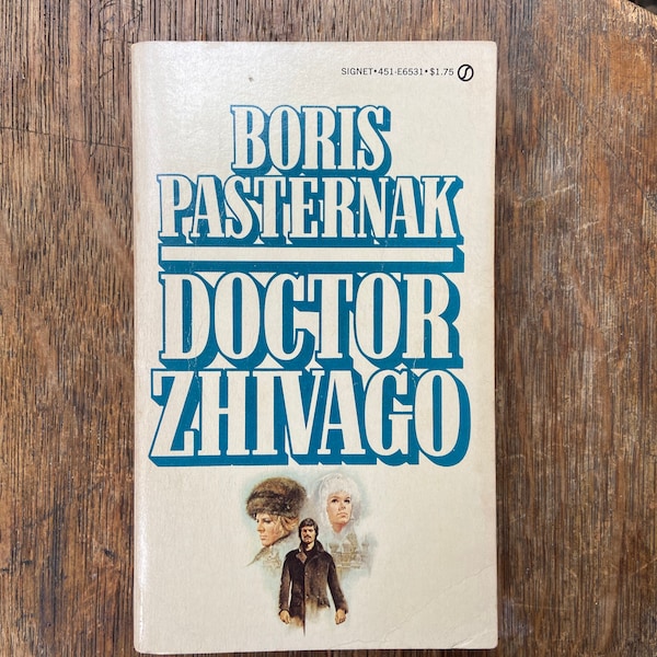 Doctor Zhivago by Boris Pasternak, 1958 Paperback, Literature, Romance, Thriller, Retro, Vintage