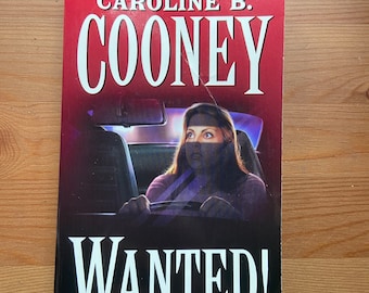 Vintage Paperback Wanted! by Caroline B. Cooney, YA, Young Adult, Horror, Suspense, Thriller, READ