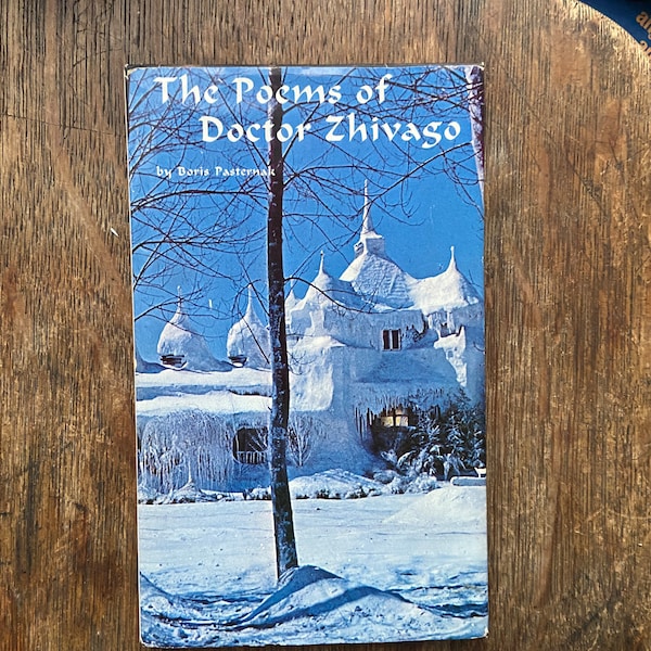 Vintage 1967 Hardback, The Poems of Doctor Zhivago by Eugene M. Kayman, Hallmark Cards Inc, Poetry, Dr. Zhivago, Retro