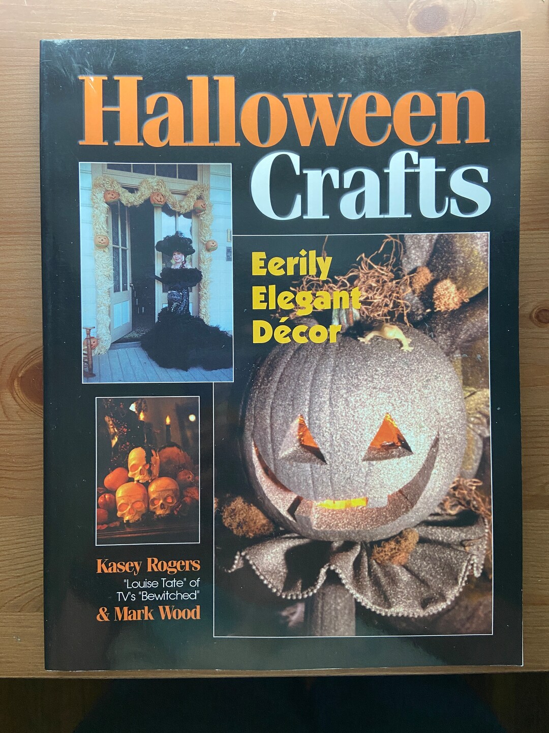 Vintage Halloween Craft Book, Halloween Crafts Elegantly Eerie Decor