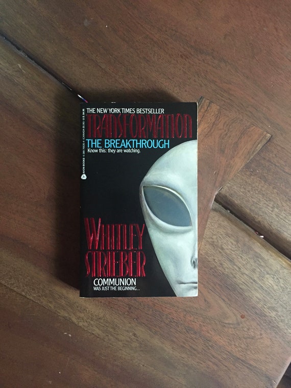Vintage 1989 Copy Of Transformation The Breakthrough Whitley Etsy
