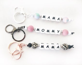 Keychain / Mama Key Chain / Mommy Key Chain / Gift for her / Gift for mom