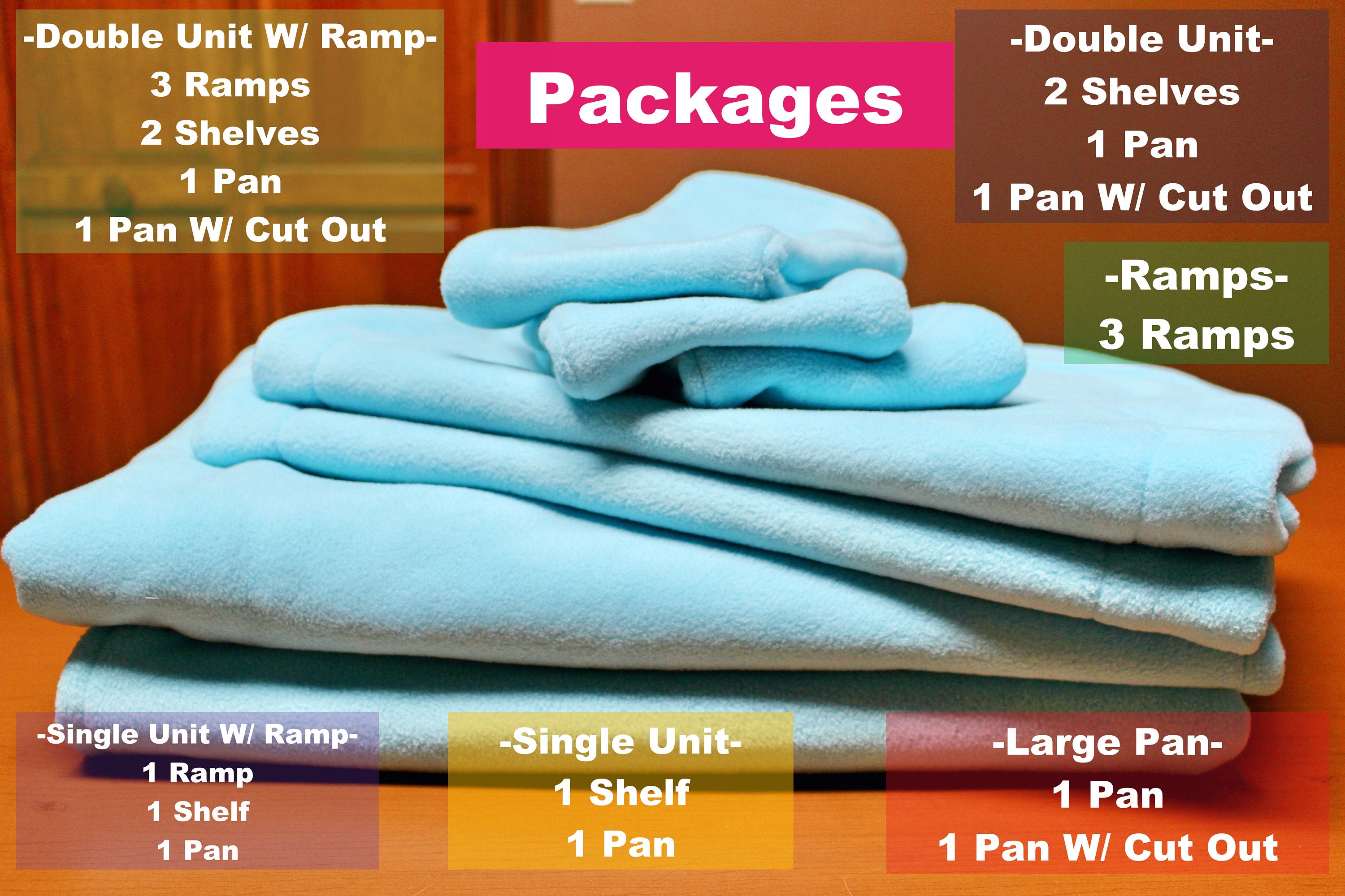 Critter Nation/ferret Nation Fleece Cage Liner With Absorbent Etsy