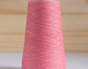 10/2 Hand Dyed Organic Cotton Weaving Yarn - 150g 1400 Yards - Candy