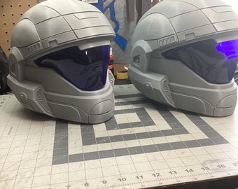 ODST Helmet life size 3D Printed Prop/ raw Assembled helmet+visor