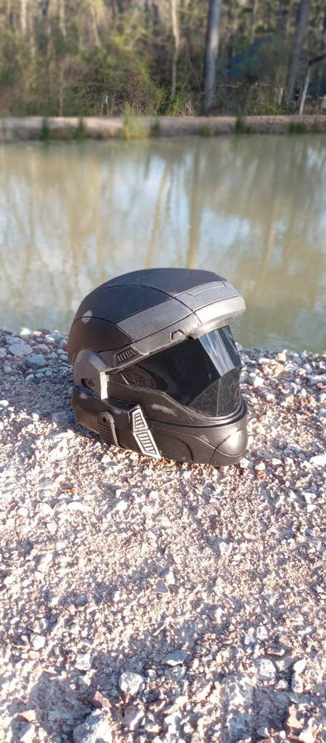 Inspired Odst Helmet Life Sizes Eva Foam Prop Etsy