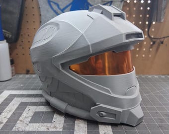 Reach recon Helmet life size 3D Printed Prop/ raw Assembled helmet+visor
