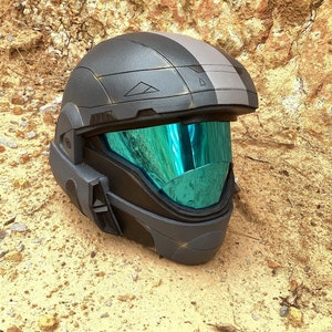 reach odst delta helmet prop. Standard version