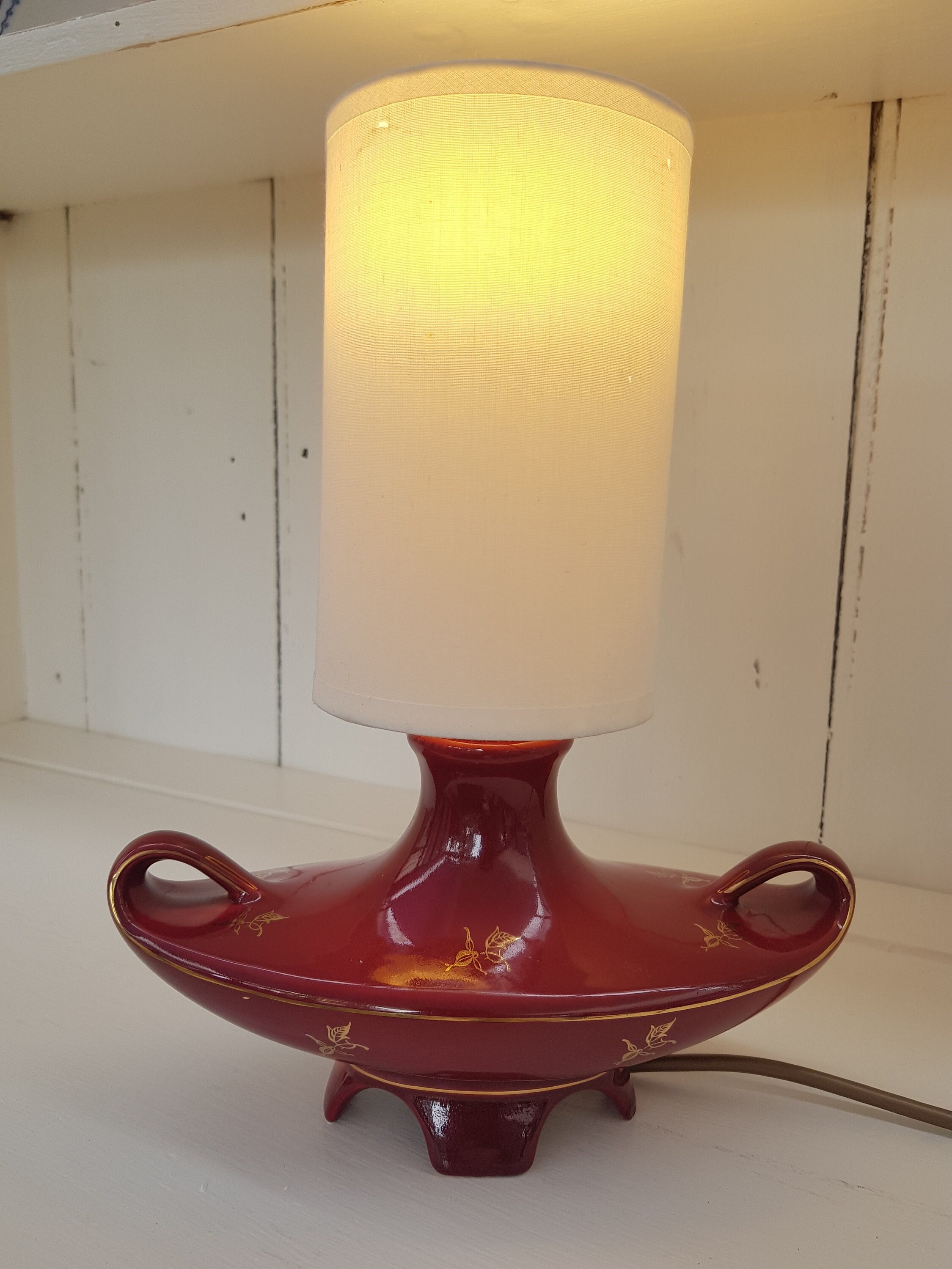 Vintage Søholm Denmark MCM probably 1960s table lamp with Etsy