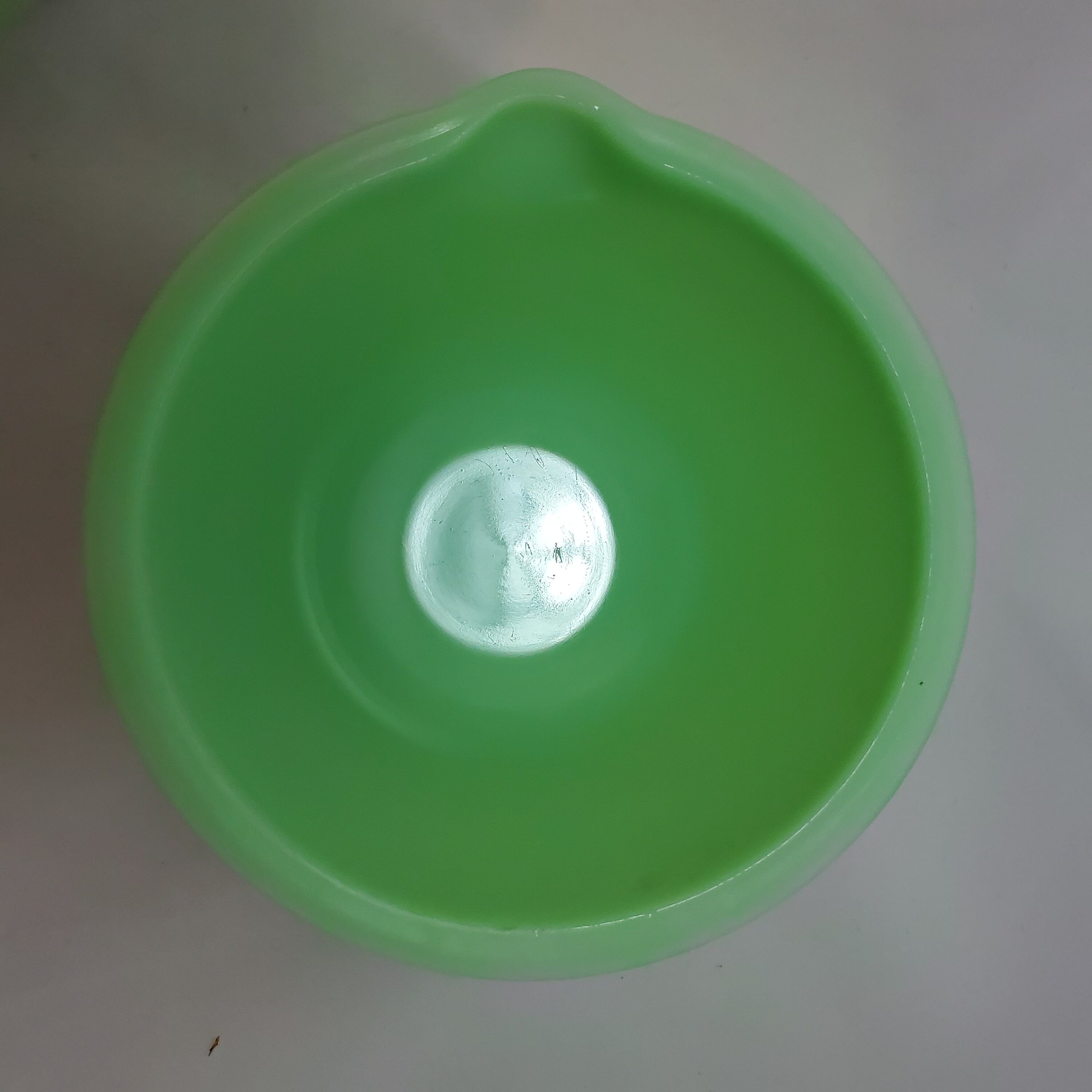 2 Vintage Jadeite Mixer Bowls Etsy