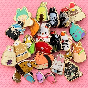 Bunapalooza Series 2 Enamel Pins