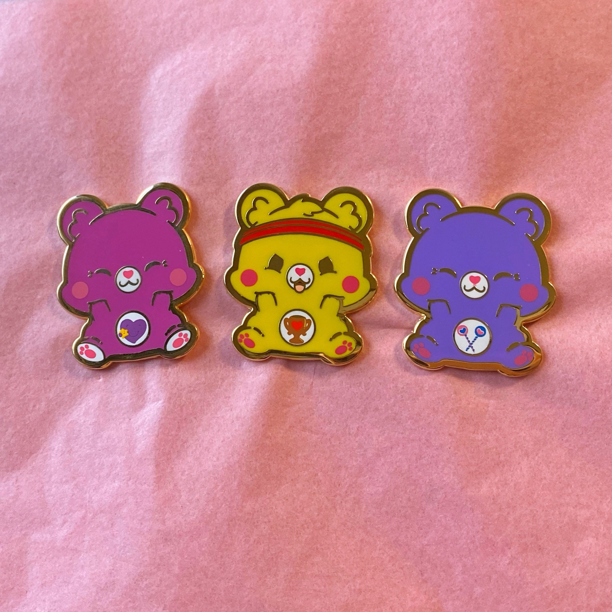 Thumbs1 D'oh Bears Enamel Pin main image 0