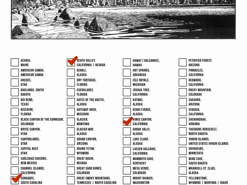 state list check off