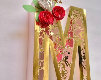 3D Openwork Alphabet, Zahlen SVG und PDF (Digitaler Download)