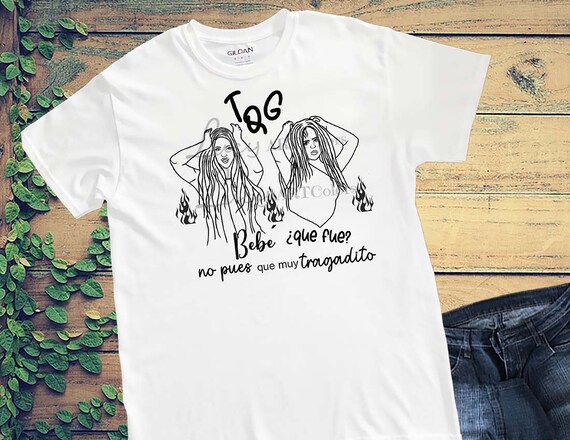 Karol G Shakira TQG T-Shirt, BICHOTA, TQG, Digital Printable.