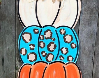 Happy Fall Y'all Pumpkin Fall Door Hanger Home Decor