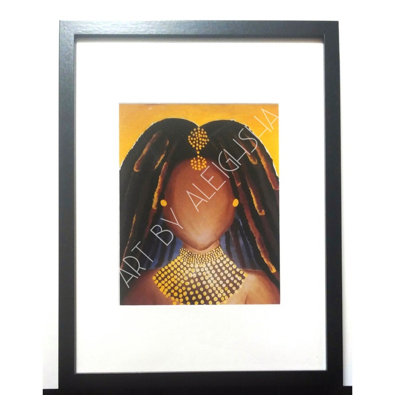 Assorted Framed 8x10 Prints 12x16 Frame Melanin Black Image 0