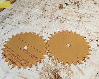 7.8" acrylic drive gear