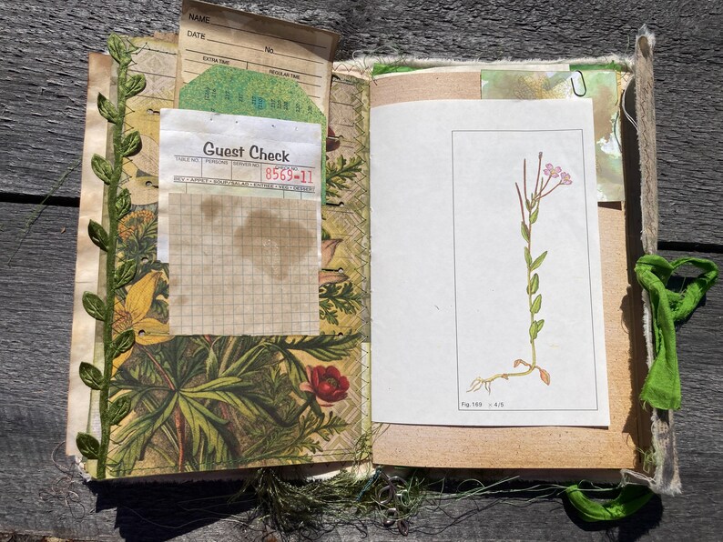 Handmade Envelope Junk Journal With Mole Cover. - Etsy