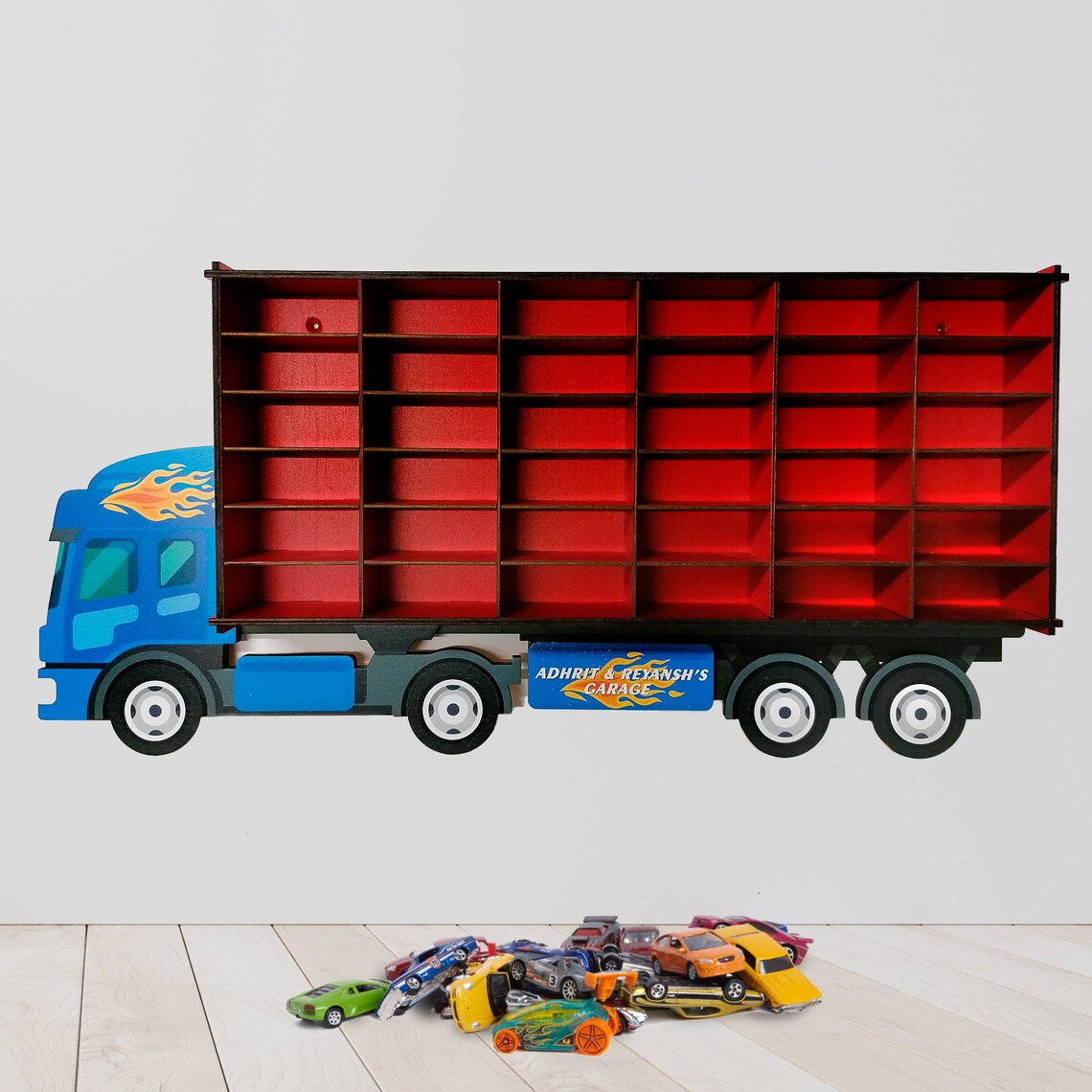 Toy Car Storage Hot Wheels Toy Car Storage Truck Car Storage Etsy