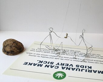 Mary & Jane ~ wire miniature