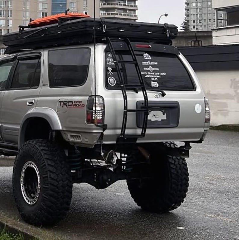 4runner Rear Hatch Ladder | 3rd Gen Toyota 4runner (1996-2002) - Etsy