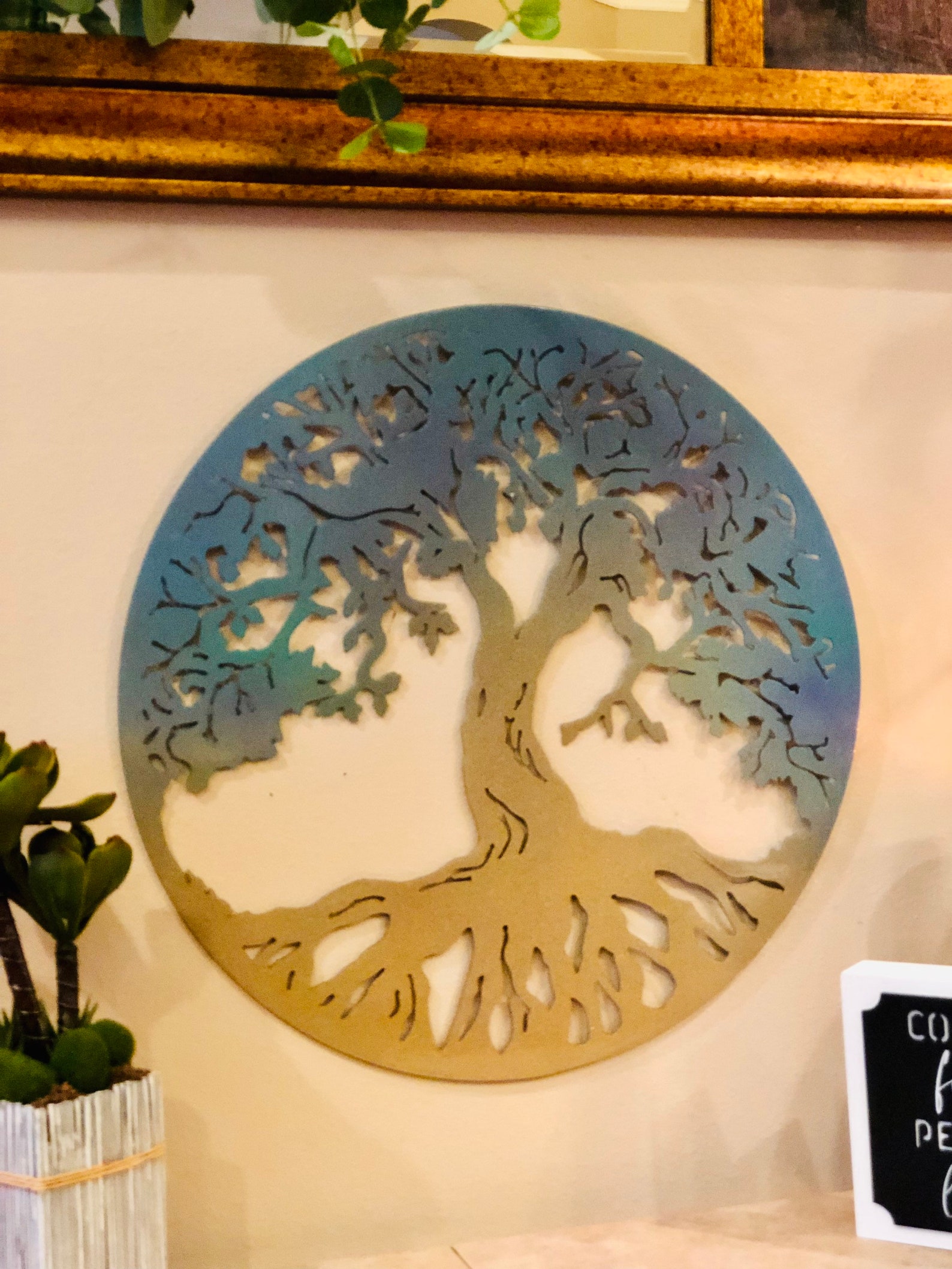 Metal Tree of Life Wall Art Tree of Life Wall Decor Tree of Life Sign ...