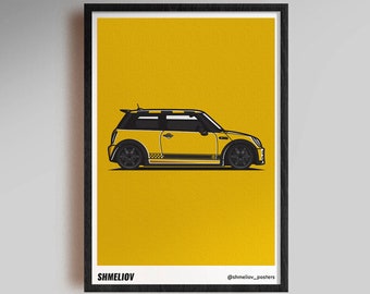 Custom Mini Cooper S Poster