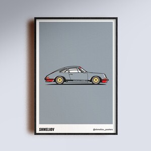 Porsche 911 &#39;Outlaw&#39; Poster