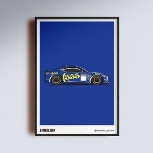 Subaru BRZ Colin McRae  tribute