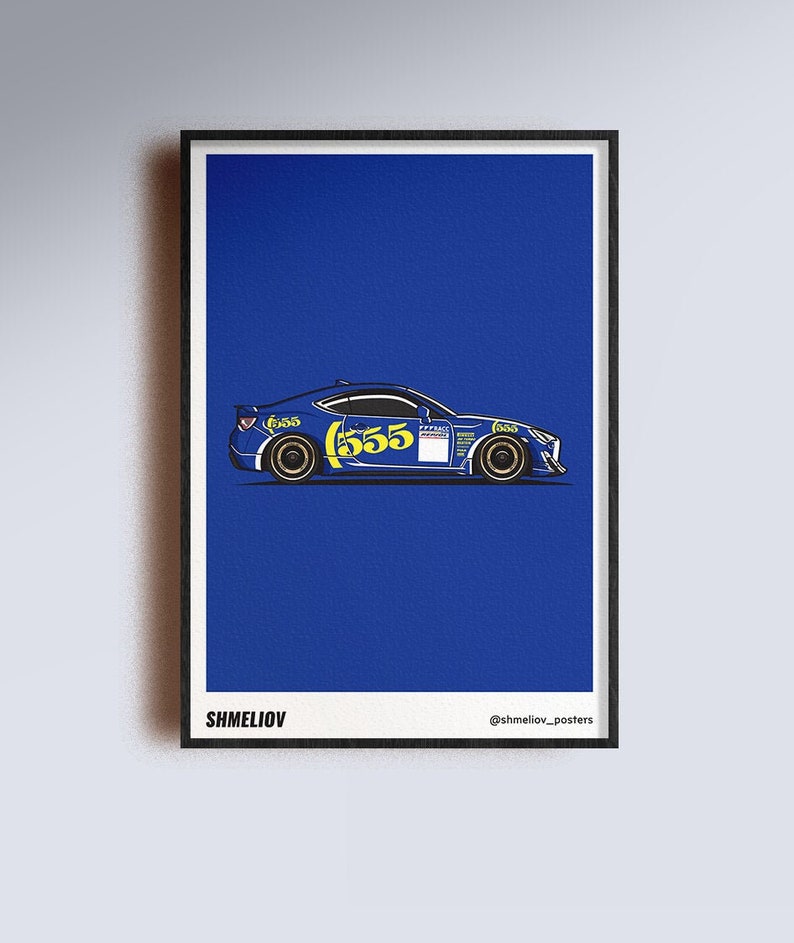 Subaru BRZ Colin McRae tribute image 1