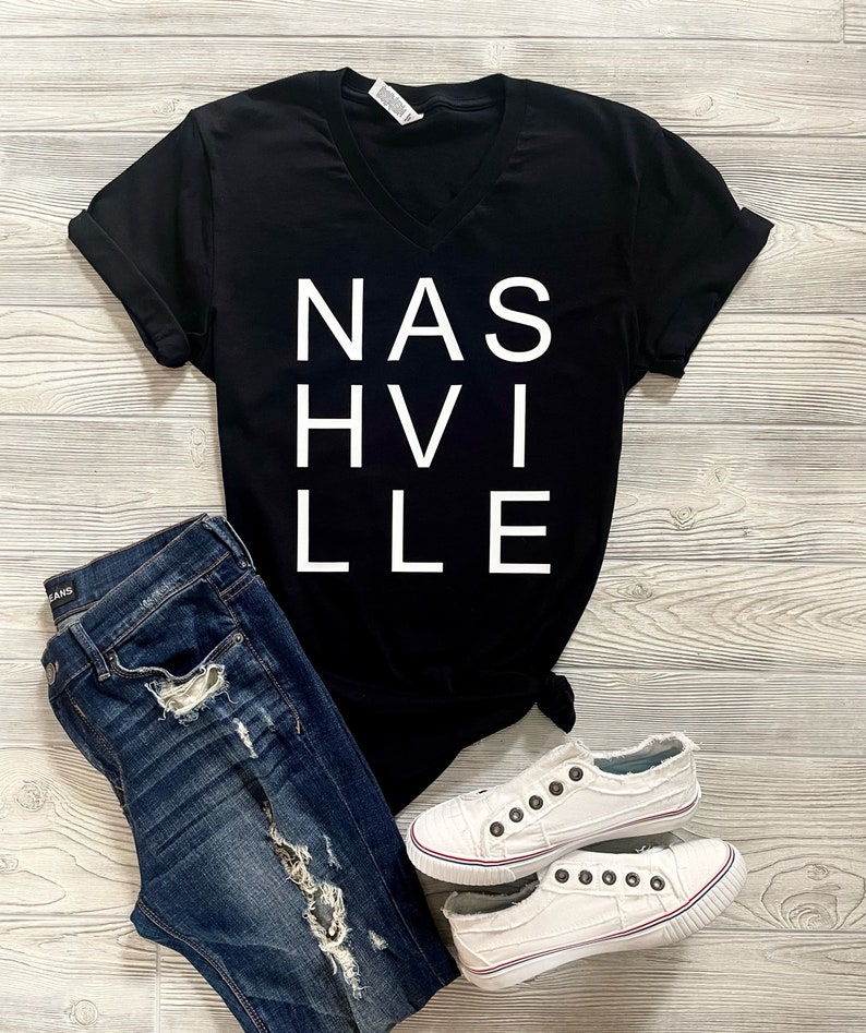 NASHVILLE Round Neck Short Sleeve T-Shirt main image 0