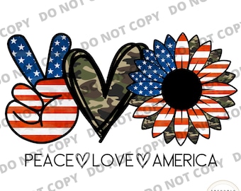 Fredskärlek Amerika png, nedladdningar av sublimeringsdesigner för 4 juli, patriotisk design, minnesdagen png, patriotisk png, självständighetsdagen png